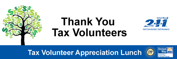 Tax Volunteer Appreciation Lunch